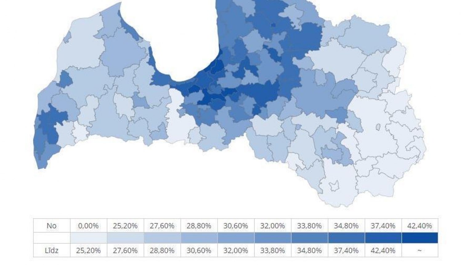 EP vēlēšanās piedalījušies 33,47 % vēlētāju (25.05.2019. plkst. 23.30)