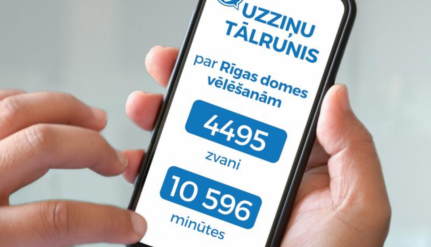 CVK uzziņu tālrunis par Rīgas domes vēlēšanām apkalpoja 4495 zvanus